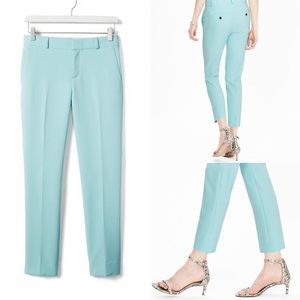 Banana Republic Cerulean Blue Avery cropped pants